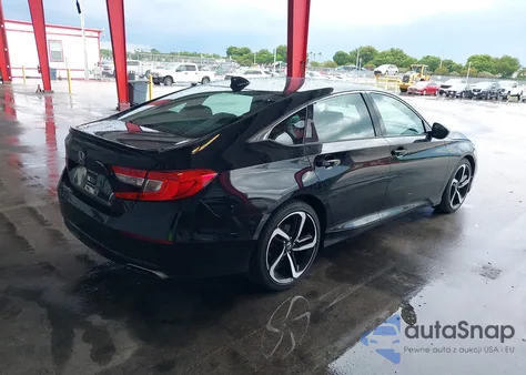 2020 Honda Accord Sport из США, поврежденный, VIN 1HGCV1F39LA157807